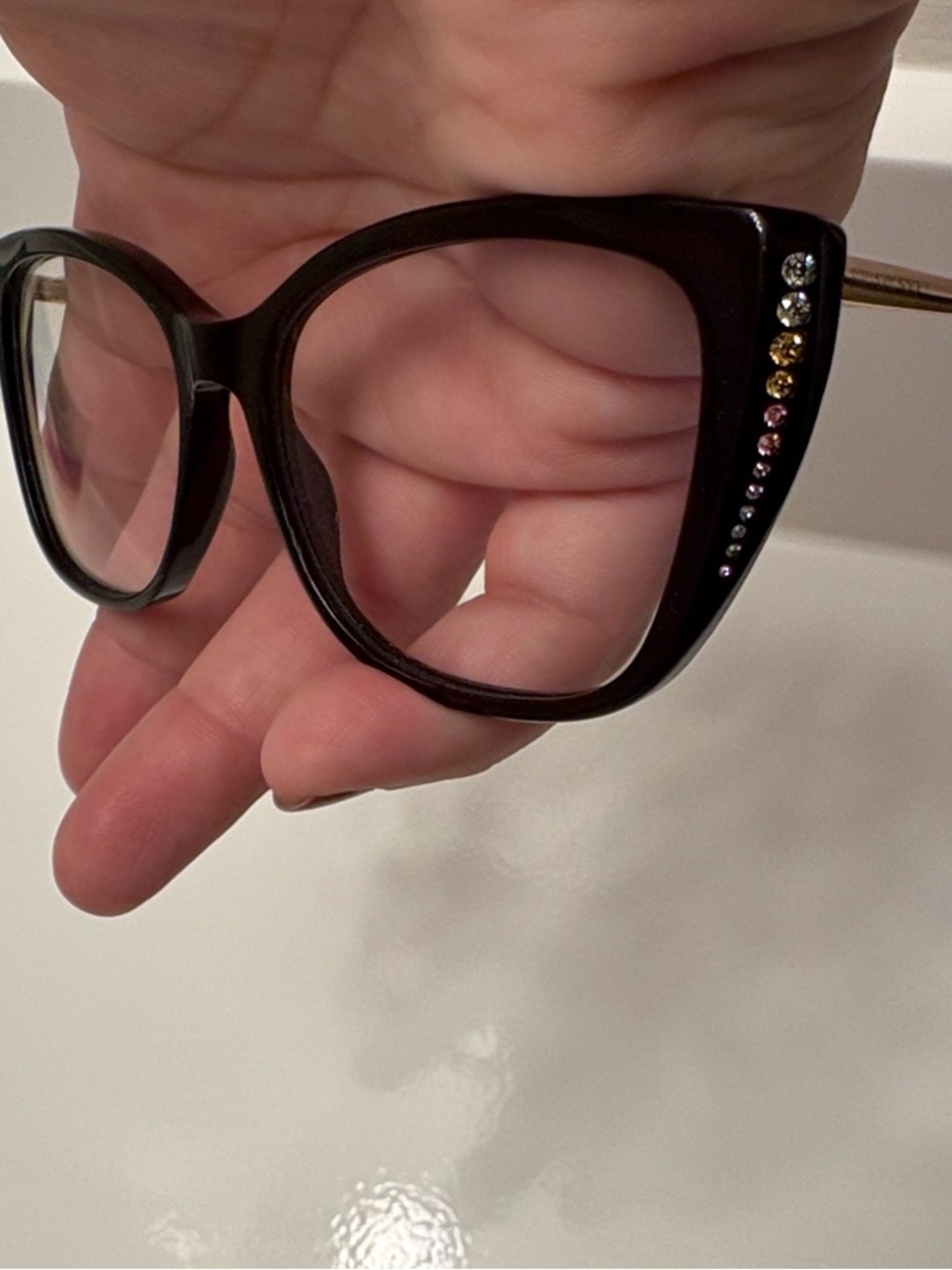 Swarovski Black glasses